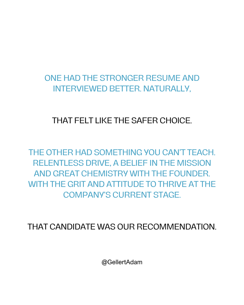 GellertAdam's tweet photo. One of the hardest hires in a startup is the first sales hire.

You’re not just hiring someone to sell.

You’re hiring someone to replace founder led sales.

Recently we helped a founder make that hire for a PropTech startup in Toronto.

#recruiting #talentacquisition #founder https://t.co/ic6pxd7iwU