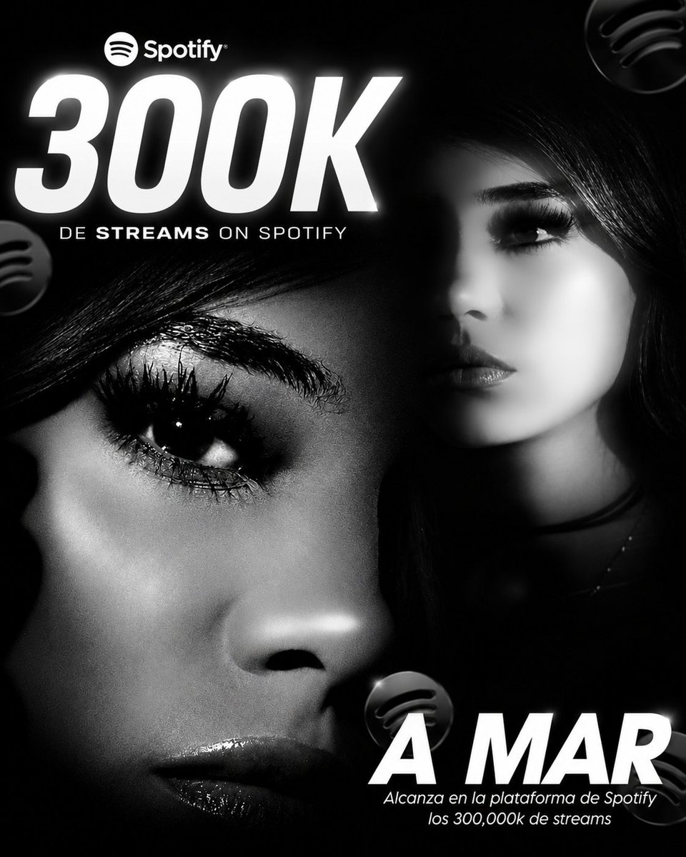 mar_larafanss's tweet photo. ⭐️ | "A MAR" alcanza los 300K de streams en Spotify.

— Hay canciones que llegan para  recordarnos lo importante que es querernos. A MAR nos enseñó a mirar nuestro propio reflejo con más amor y a decirnos ese "te quiero" que muchas veces olvidamos y nos cuesta tanto decirnos.❤️‍🩹 https://t.co/MBzgcziy2B