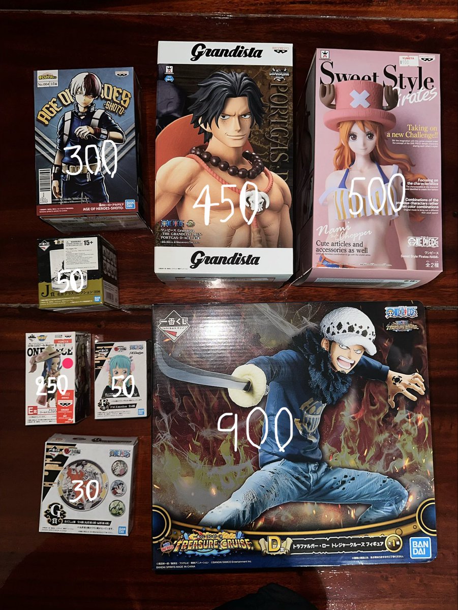 _my_mark_'s tweet photo. [พร้อมส่ง]

ฟิกเกอร์
เอส ลอว์ นามิ วีวี่ โชโตะ
ราคารวมส่งแล้วตามภาพ

สนใจ dm สอบถามเพิ่มเติมได้ค่ะ
#ตลาดนัดวันพีซ #ตลาดนัดonepiece #ตลาดนัดmha https://t.co/6qXMR00qDz