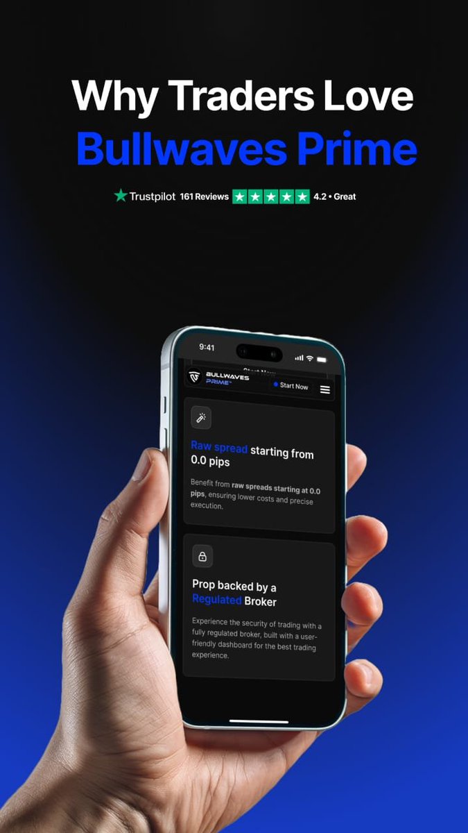 jekzcharlez's tweet photo. The Prime accounts are built different . 
Why? No limitations 

Trade everything, all pairs
No time limits 
Clear Rules 
Flexible Evaluation 
Backed by a broker 
Raw spread. 

Use code JEKWU for a discount off your next purchase on @BullwavesPrime https://t.co/2oGuJ2sxYy