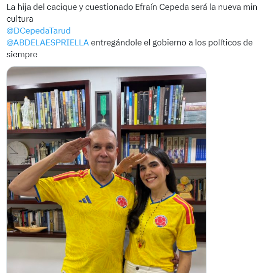 MHMora3's tweet photo. El mismo nepotismo de los políticos de izquierda, pero un petrista (no todos) no se da cuenta mucho menos un taradø abelardista. 👇 https://t.co/1fwu0h74tP