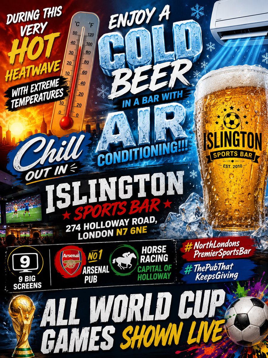islingtonsport1's tweet photo. As well as France v Morocco LIVE on 9 BIG SCREENS we have our WORLD RENOWNED FREE POOL COMPETITION TONIGHT #ThePubThatKeepsGiving #NorthLondonsPremierSportsBar #No1ArsenalPub #AirConCapitalOfHolloway https://t.co/nr6mUhnD1l