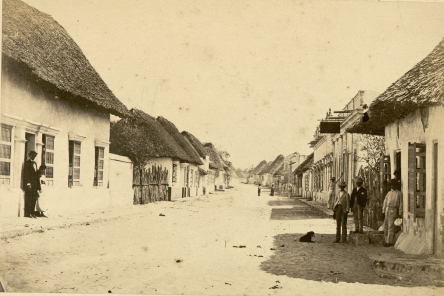 OrlandoDeavilaP's tweet photo. Así lucía Barranquilla en 1876. Para ese entonces, era una de las ciudades más importantes del Estado Soberano de Bolívar y se proyectaba como el primer puerto marítimo del país, desplazando a Cartagena.

Foto: University of Miami Libraries. https://t.co/HbtHy1OWpH
