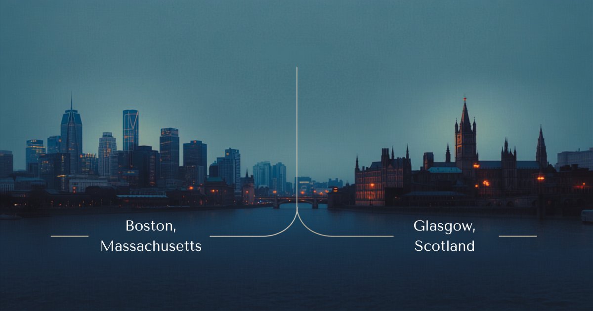 SportsDiplomacy's tweet photo. #FIFAWorldCup – the largest sporting event in history – is also one of the largest cultural exchanges on 🇺🇸 soil. Just one example of its lasting legacy: bonds built in Boston following Scotland's first match led to an agreement for Boston &amp; Glasgow to become Sister Cities! https://t.co/XHLSCpS4OG
