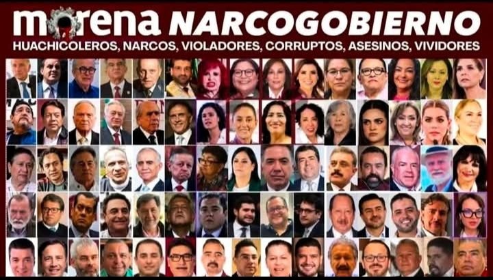 claudia_isis's tweet photo. @GuacamayanLeaks @uranio02 @LeniaBatres Empezamos por todos los narco morenos , de dónde sacan sus propiedades siendo servidores públicos no cuadra su vida de multimillonarios que se dan ... https://t.co/JApuSekQV9