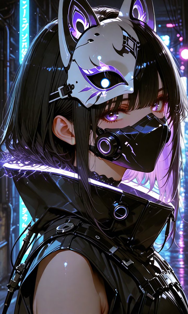 MIMIC339_AI's tweet photo. 【うちの子(？) No.339】

■ 擬態生物
ミウのせかいのすがた

■ せつめい
Mimic&amp;Coの デザイナー。
ミウや サラの いしょうを つくっているひと。
かおを おめんと マスクで かくしている。

ミウと みためが コンパチなのは 
ミウの デザインを ベースに ローカライズしたから。

しゃちく。 https://t.co/c8OcqeYnsK