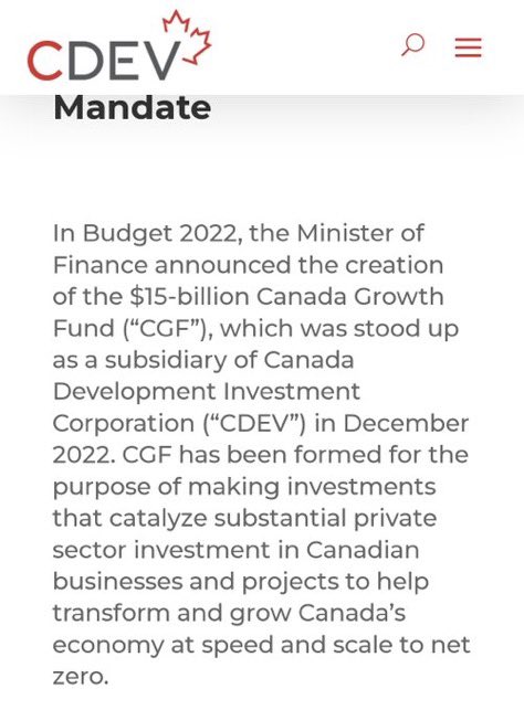 Panopticonomy's tweet photo. Anddd THERE IT IS!  The Chrystia Freeland and Mark Carney created “Canada Growth Fund” their lies about their “Green fund” aka the literally stealing our Canada Pension Plan Fund is doing EXACTLY as I said it would a few years back here: https://t.co/qF6Xbg9bBY

“Today, Teck Resources Limited (TSX: TECK.A and TECK.B, NYSE: TECK) (“Teck”), Canada Growth Fund Inc. (“CGF”), and Natural Resources Canada (“NRCan”)’s Canada Critical Minerals Accelerator announced that they have signed a Strategic Investment Agreement (the “Agreement”) to support expanding production capacity for germanium, gallium, and antimony at Teck’s Trail Operations smelting and refining complex in British Columbia (“Trail”).” 

Someone in the current government theft and money laundering regime might need to EXPLAIN how a fund originally created to get Canada to”net zero” is now being used to invest in mines and minerals!? 😆 You ejits..