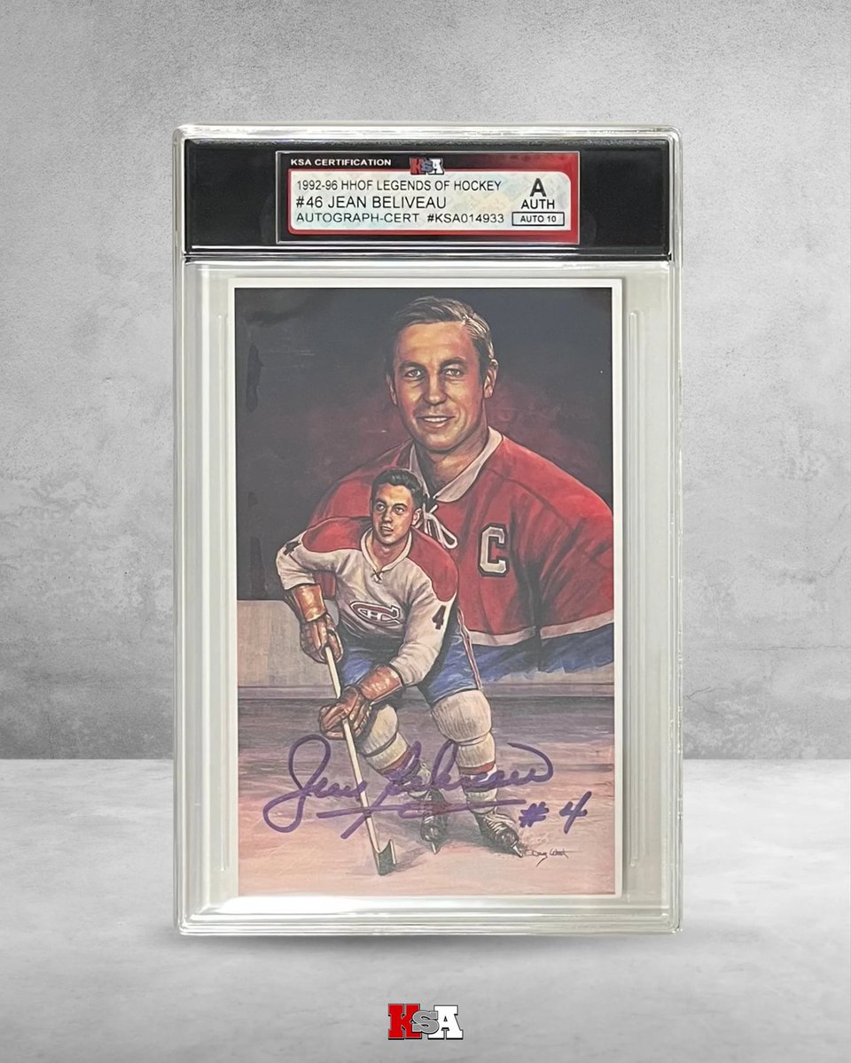 ksagrading's tweet photo. Have something oversized? We can service it! These HHOF Legends have been heavily submitted lately and look so good in our holder! 

#cardgrading #sportscardgrading #autograph #thehobby #whodoyoucollect https://t.co/rJqTyifpYy