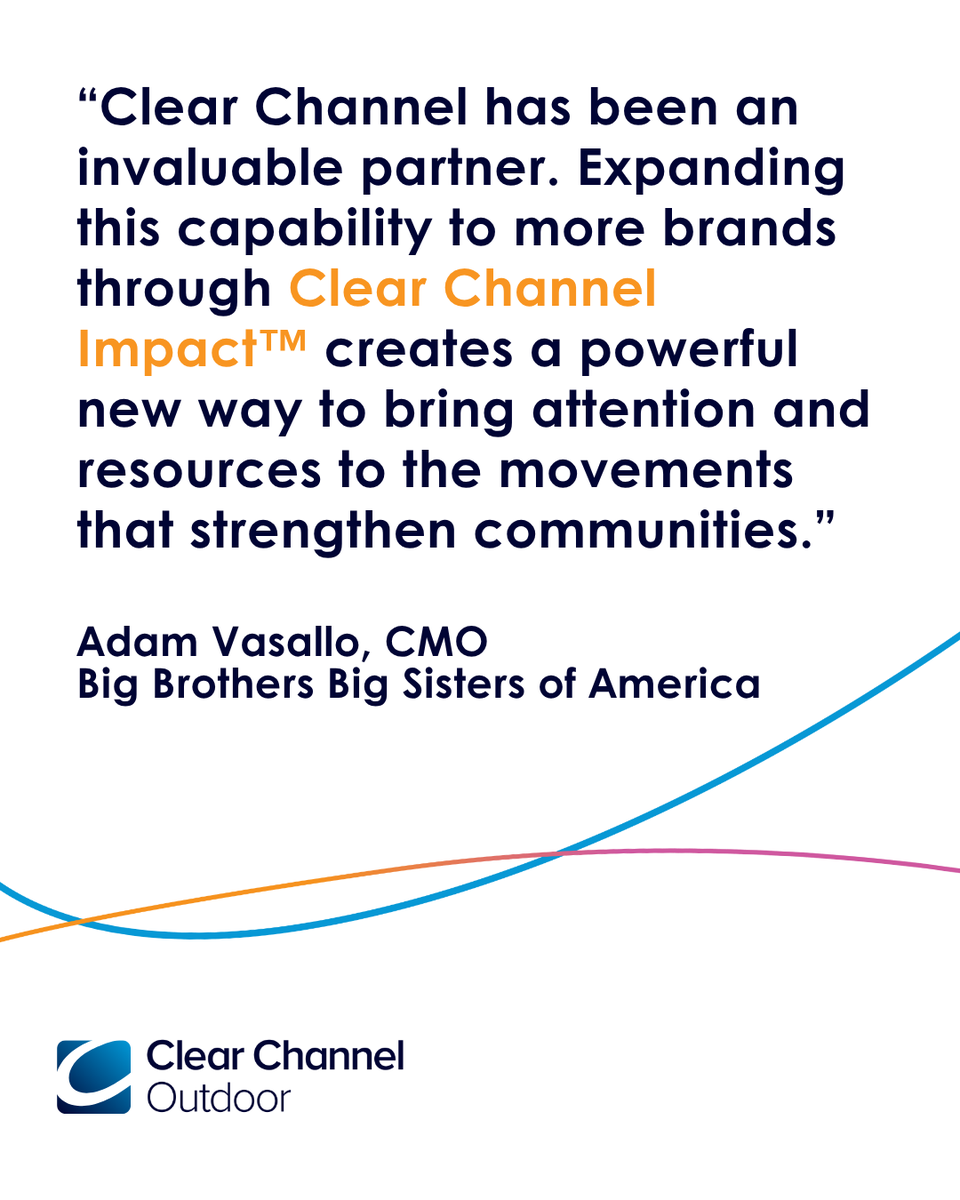 CCOutdoorNA's tweet photo. Advertising that gives back, that's #ClearChannelImpact! 💙

Learn more about Clear Channel Impact and how to get your brand involved: https://t.co/dgGR9V4CjD https://t.co/TD9ZtuDPuq