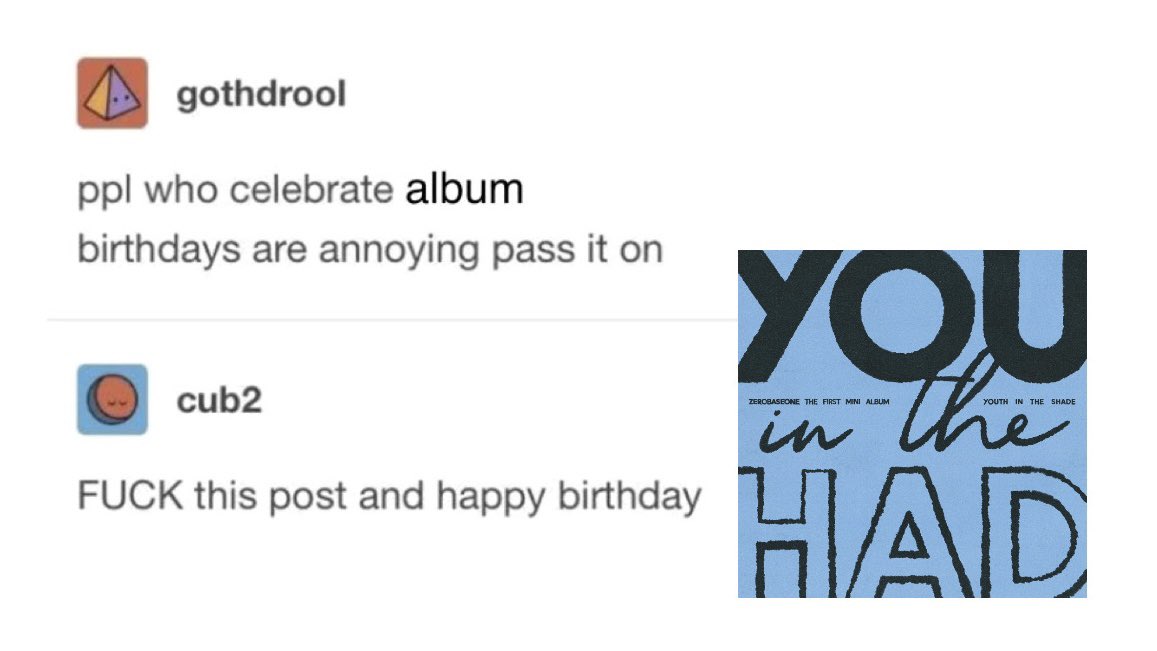 haodoeuvre's tweet photo. happy 3rd birthday you in the had https://t.co/K1nu8uL6Ea