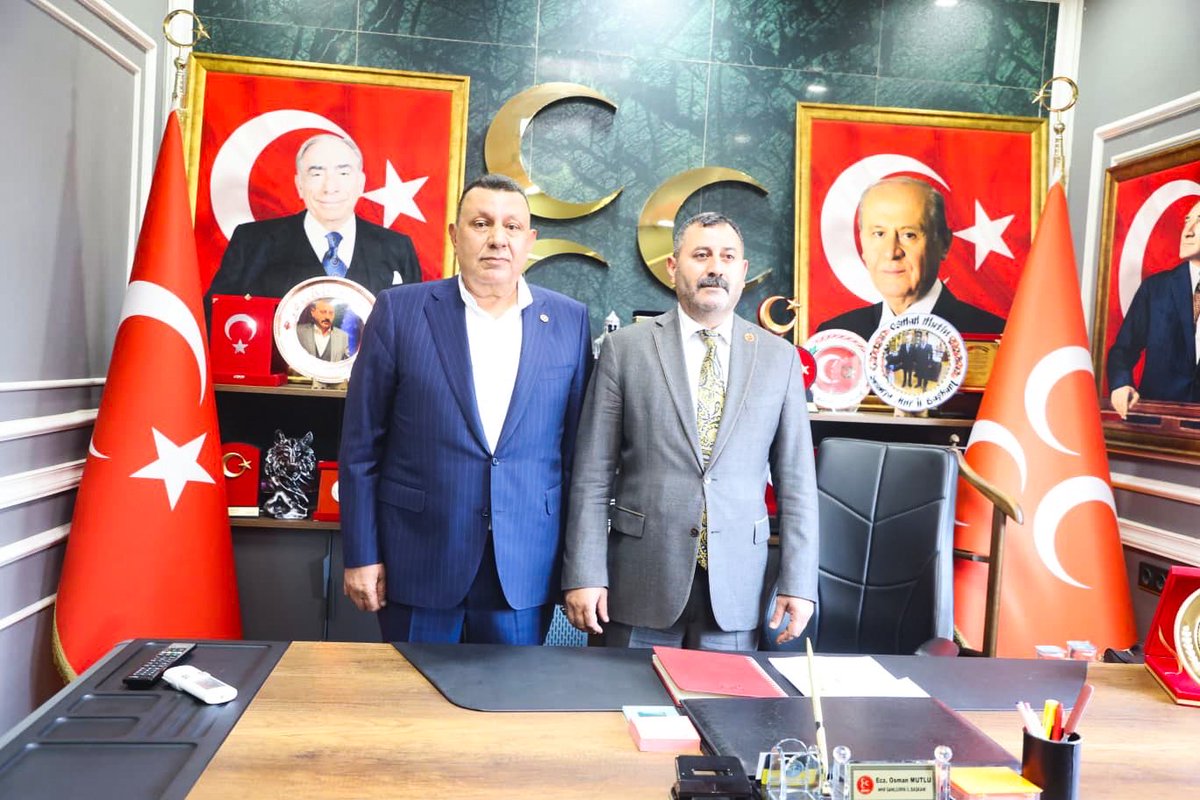 iozyavuz1963's tweet photo. 📍 MHP Şanlıurfa İl Başkanlığı

Harran Belediye Başkanımız Sayın Mahmut Özyavuz ve dava arkadaşlarımızla birlikte, Milliyetçi Hareket Partisi Şanlıurfa İl Başkanlığı görevini devralan Sayın Osman Mutlu ve il yönetimine hayırlı olsun ziyaretinde bulunduk.

Misafirperverliklerinden dolayı kendilerine teşekkür ediyor başarılar diliyorum.

Birlik ve beraberlik ruhuyla, Liderimiz Sayın Devlet Bahçeli'nin gösterdiği istikamette; milletimiz, devletimiz ve davamız için aynı inanç ve kararlılıkla çalışmaya devam edeceğiz.