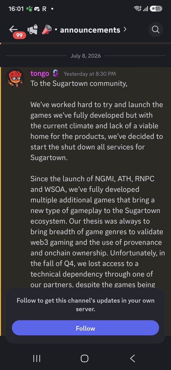 unbelieVEVEable's tweet photo. Another one bites the dust #sugartown https://t.co/A0YCGTYG9o