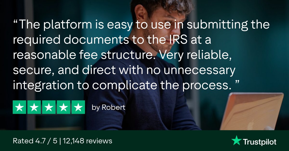 efile4Biz's tweet photo. End-of-year form filing made simple. Secure and reliable, with a clear, straightforward process ✔️ https://t.co/MhlyDge4F4