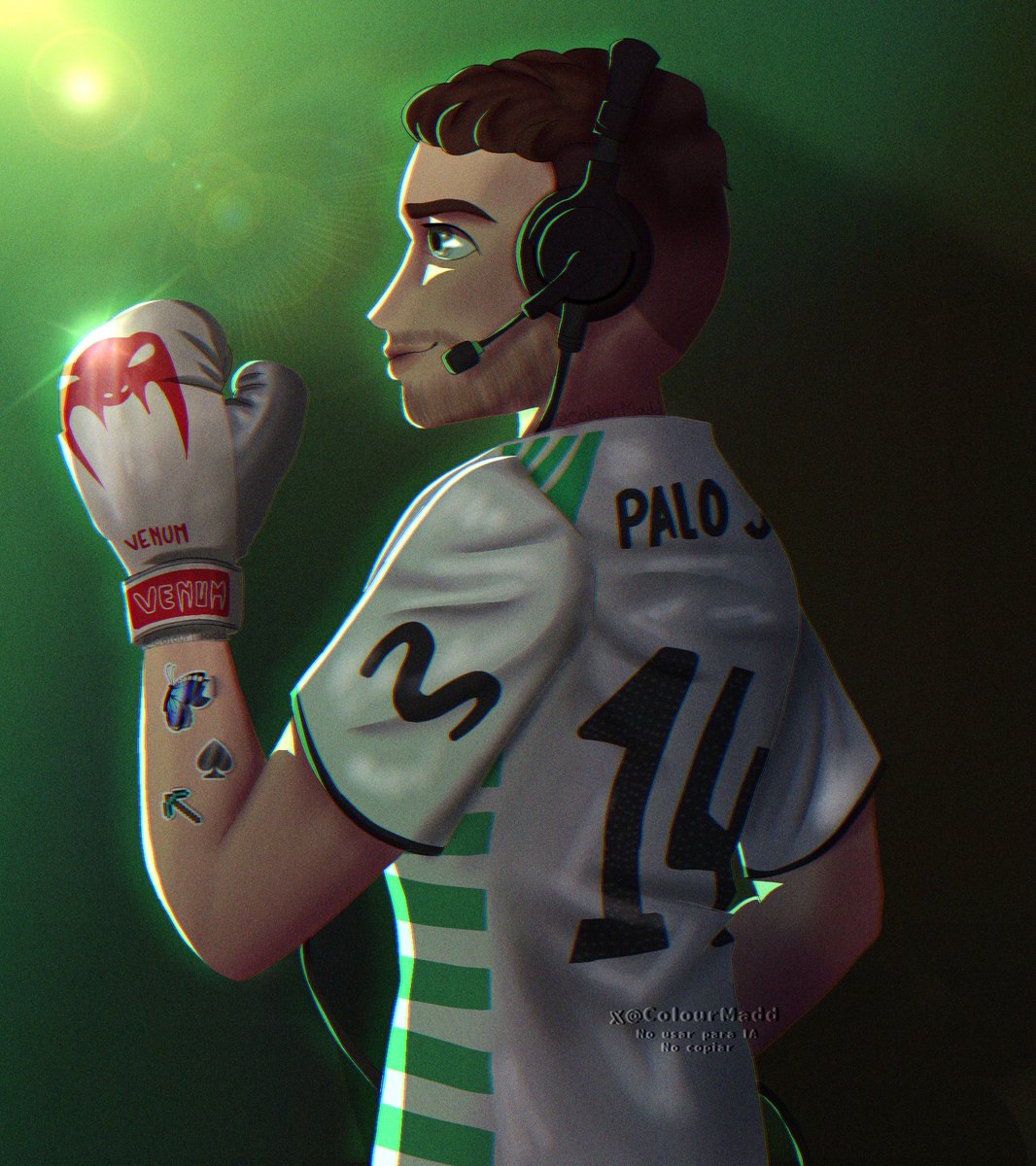 ColourMadd's tweet photo. Perxiis! Que tú cumpleaños sea como una partida perfecta! Llena de risas y victorias épicas!  Feliz cumple! 💚✧⁠*⁠。

#Perxiversari35 @Perxitaa https://t.co/LIH1HUj2Nv