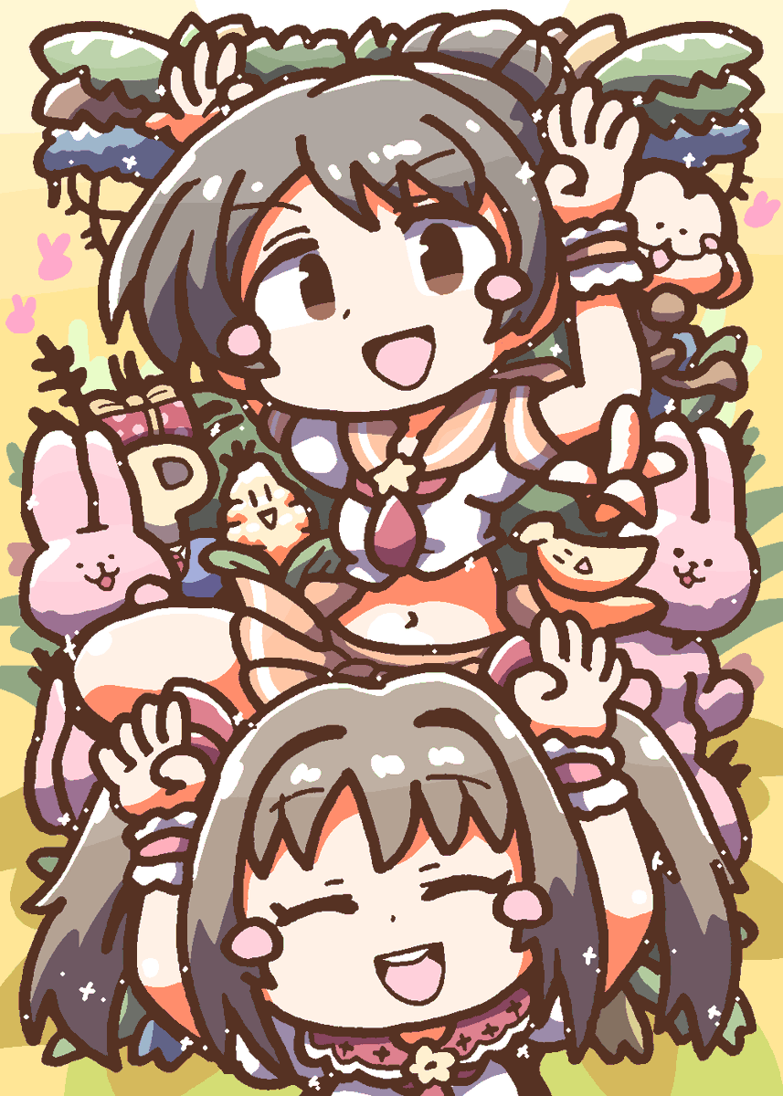 hanareyakuroha's tweet photo. #矢口美羽生誕祭2026
#矢口美羽誕生祭2026
ぴょんぴょんはぴはぴょ〜ん！！ https://t.co/D4XKpiPinU