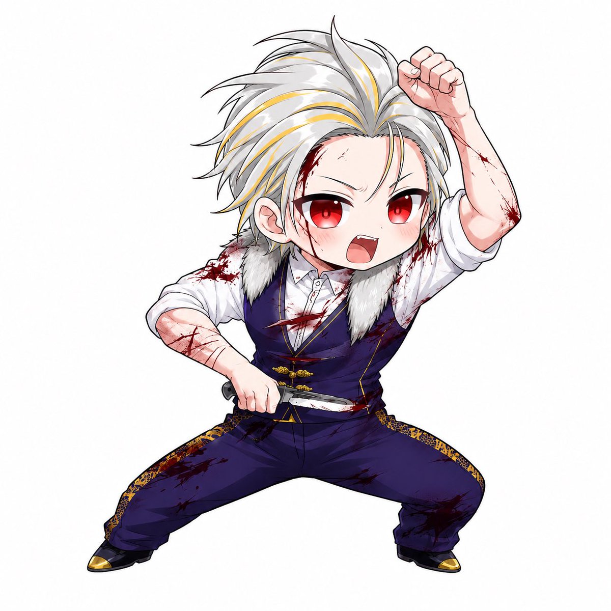 GINTOKI4871's tweet photo. 俺のXのアイコンをベースにAIに
周防、冬馬、鶴城を描いてもらった

#周防律　#冬馬辰之進　#鶴城史之舞 https://t.co/PznY2jXyHl