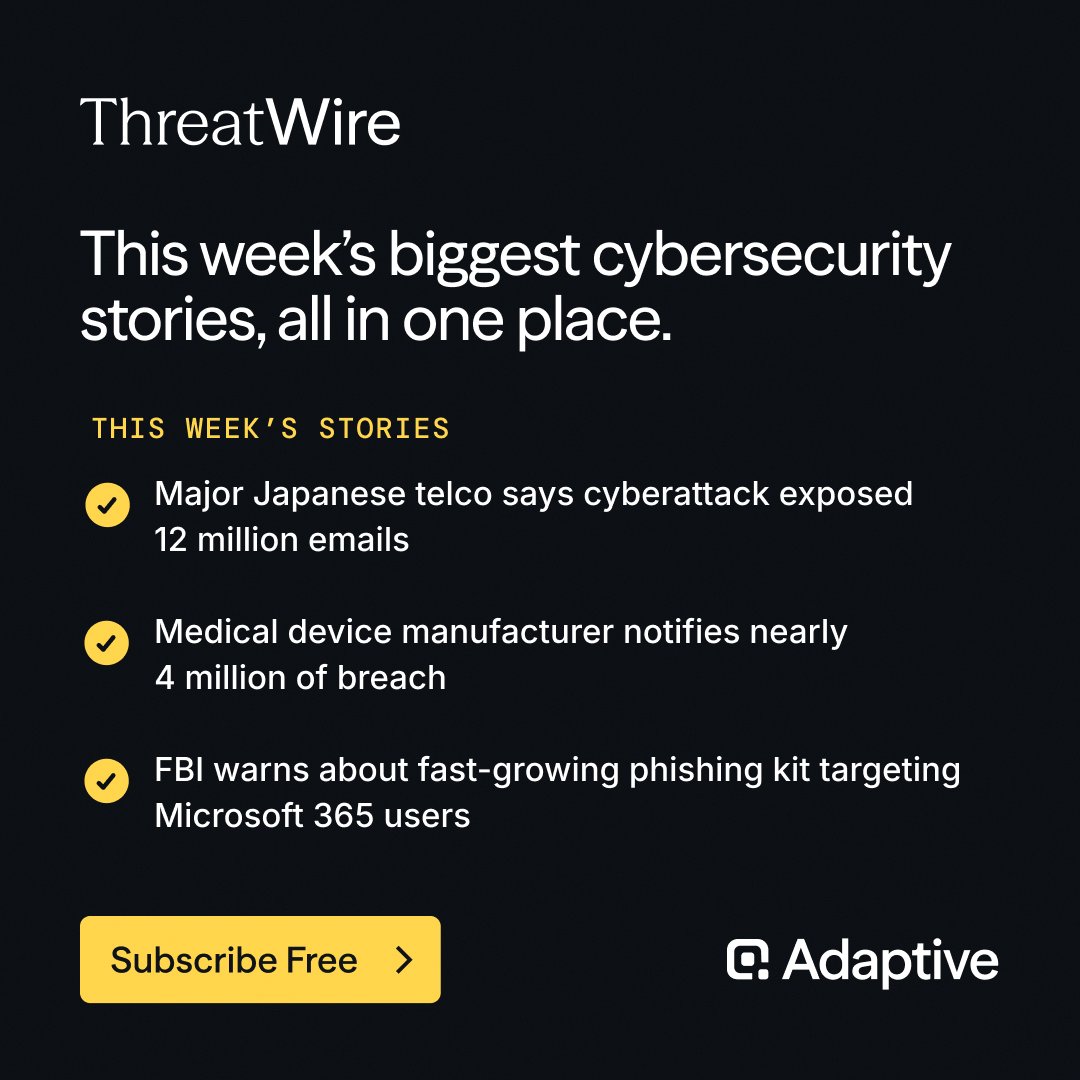 Adaptive Security tweet media