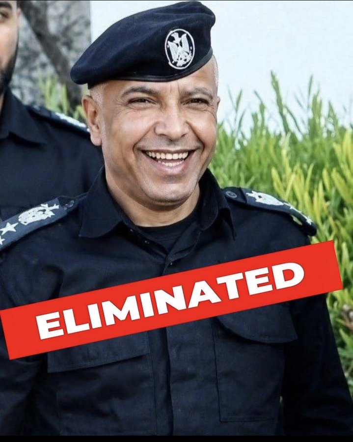 ImtiazMadmood's tweet photo. Colonel Naseem al-Kalazani, a senior Hamas police officer in Khan Younis, was eliminated on Wednesday by an Israeli airstrike on his vehicle in the Al-Mawasi region.

- @Aaron710David https://t.co/DU2GldxuH3