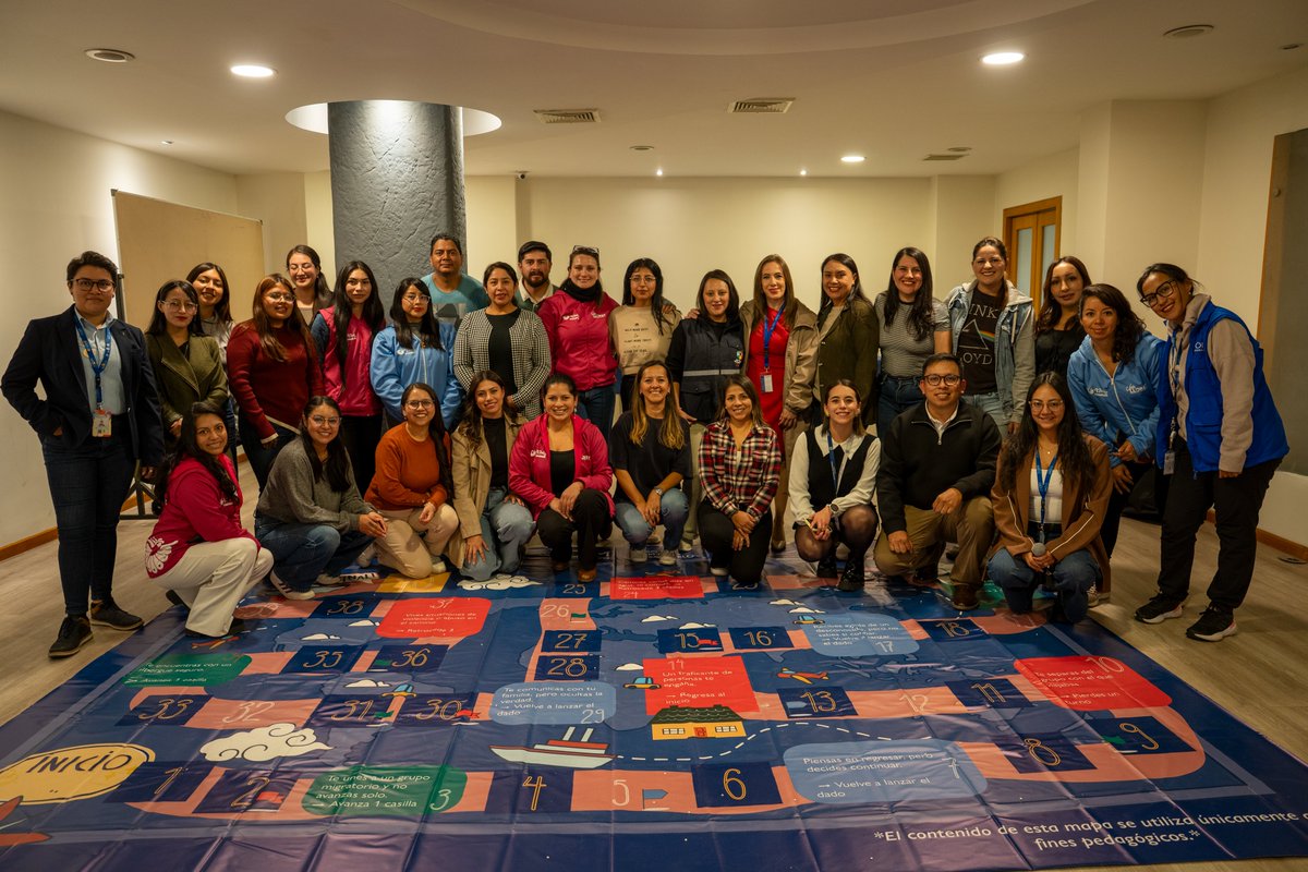 OIMEcuador's tweet photo. 📌En el marco del proyecto del Fondo de la OIM para el Desarrollo (IDF), realizamos la socialización de la estrategia de Comunicación con Comunidades para prevenir la migración riesgosa, con funcionarios de @AzuayPrefectura. https://t.co/7S9QgEzREx