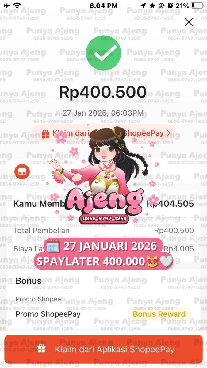gestunajeng's tweet photo. Testimoni 🧩

⋆. 𐙚˚࿔ 27 Januari 2026 𝜗𝜚˚⋆

.ᐟ trusted &amp; fast respon https://t.co/ztKDc1VTeO