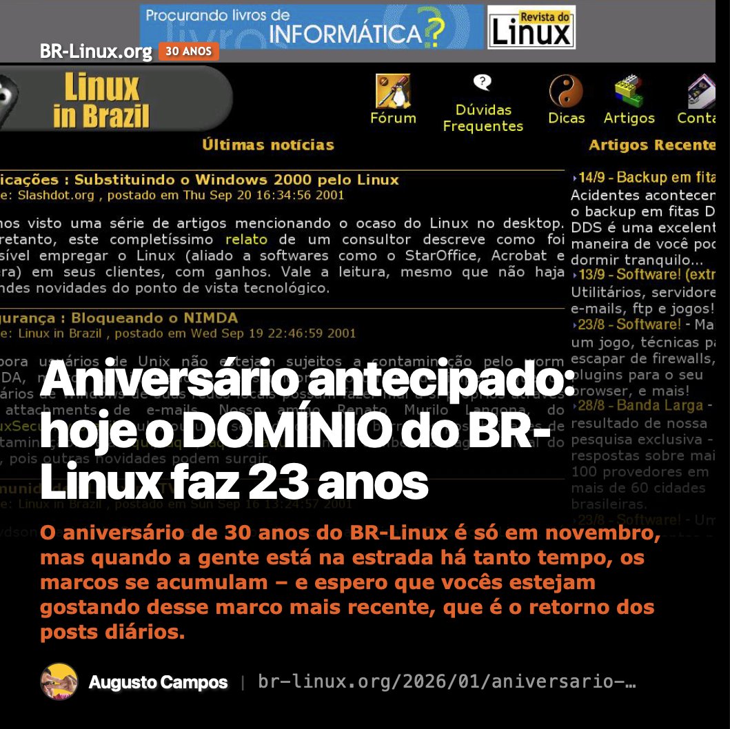 brlinuxblog tweet picture