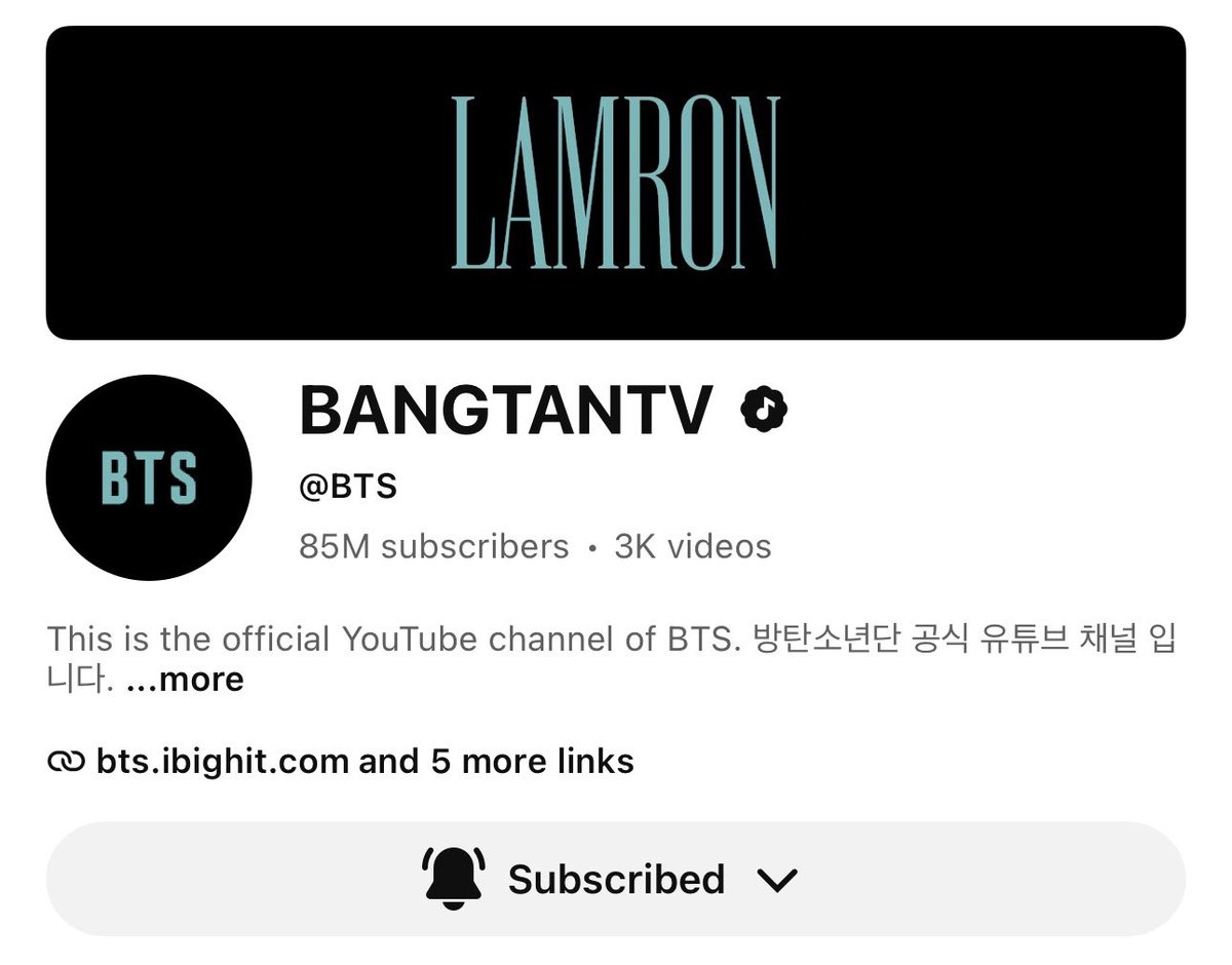 btschartsxdaily's tweet photo. 🚨 #BTS has changed their header on Youtube! 💜

#BTS_NORMAL https://t.co/4oSW2Kq0J7