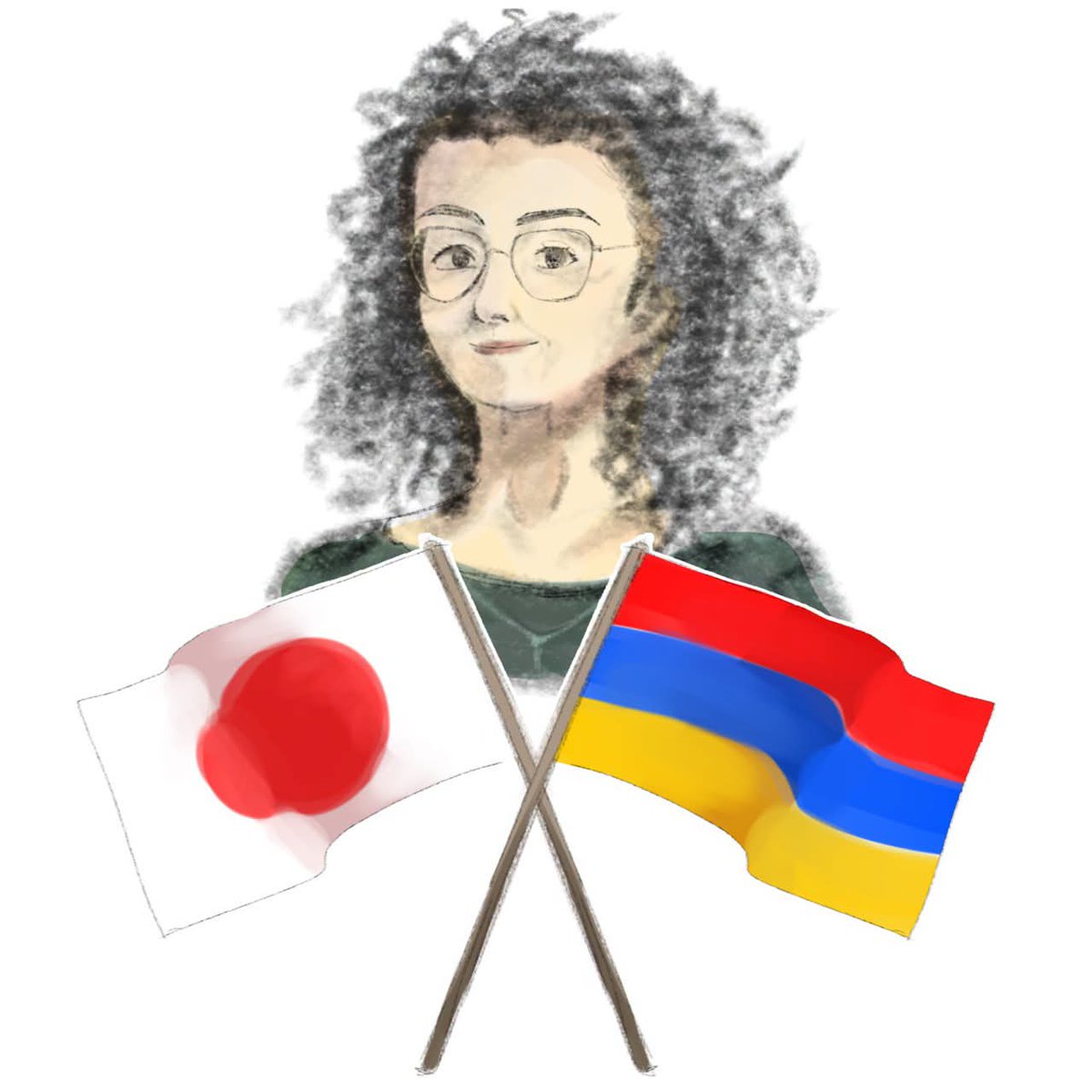 iactokyo's tweet photo. 復活🎊

「こんにちは、大使館」が帰ってきました😊🎉第27回は #アルメニア共和国 🇦🇲

各国大使館を取材しIAC会報で紹介していた人気シリーズでしたが、長い間お休みでしたが元気な高校生の取材でめでたく復活！詳細は↓

＃こんにちは大使館　＃IAC学生記者　＃アルメニア
https://t.co/fRG2er1jNK https://t.co/P6JONgo7BQ