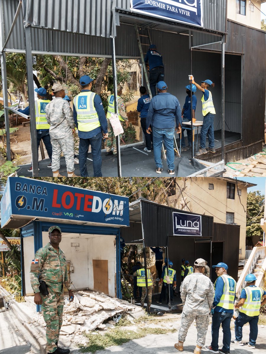 AlcaldiaDN's tweet photo. 🚧🌿 ¡Con visión, orden y firmeza seguimos trabajando por una ciudad más organizada! Continuamos con los operativos de fiscalización y recuperación de espacios públicos. En esta ocasión, intervenimos un área verde residencial en el sector Mata Hambre. https://t.co/Dt44RL1jux