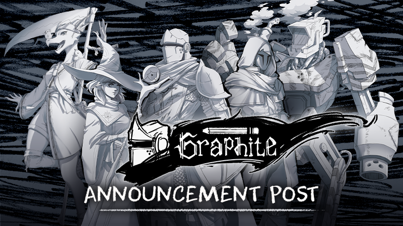 graphitegame's tweet photo. Graphite launches on July 27, 2026.
We are less than 20 days away from launch. In-game, you’ll have to prepare before the deadline arrives alongside a powerful boss.

⚔️ Timeline combat
 🧪 Broken builds, probably
 ✏️ Pencil-drawn fantasy

What are you building first?
#indiegame https://t.co/ZNTDYUfYiD