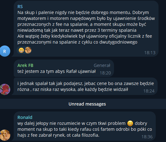 PanMargin's tweet photo. @GdzieJest15M małpki dalej nie ogarniają że hajs który miał iść na skup jest systematycznie przegrywany na ryneczku 🤡 https://t.co/DMGeGkGZET