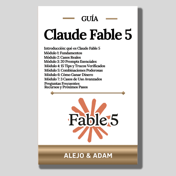 ecommartinez's tweet photo. Claude Fable 5 es una máquina para generar dinero.

Pasé dos semanas entendiendo lo que la hace funcionar de verdad.

La guía incluye:
- 20 prompts copiables - 15 trucos comprobados - 5 métodos para generar ingresos - Los errores que te cuestan tiempo - ETC

GRATIS solo hoy.

Like + RT
Sígueme (para abrir DM)
Comenta "Fable"