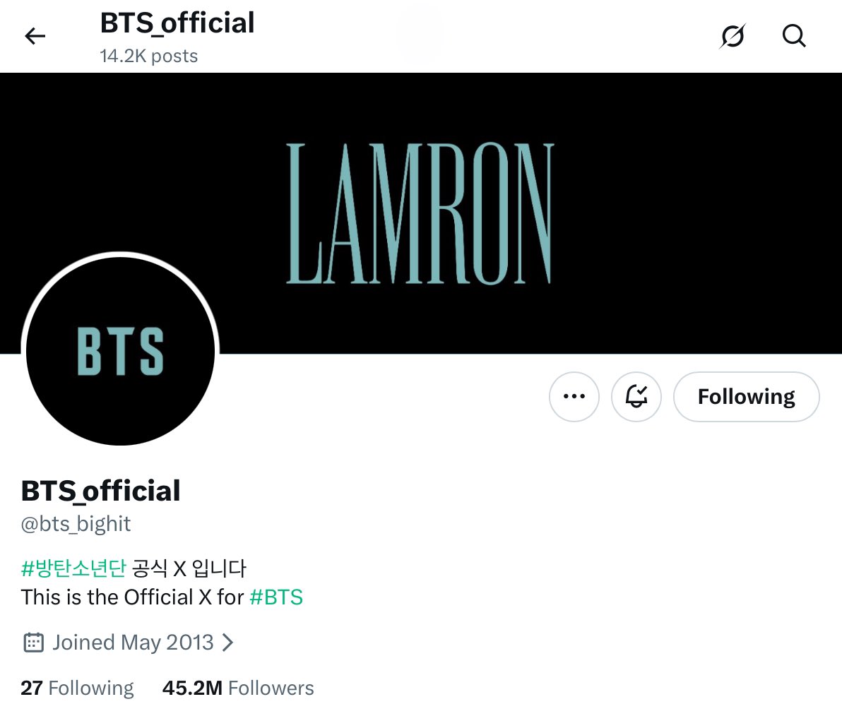 sunflowercharts's tweet photo. แอคเคาท์ออฟฟิเชียลของ #BTS อัปเดตเลย์เอาท์ใหม่ ต้อนรับ ‘NORMAL’

@BTS_twt @bts_bighit @BTS_jp_official

#BTS_NORMAL https://t.co/TCWL9Vc64o