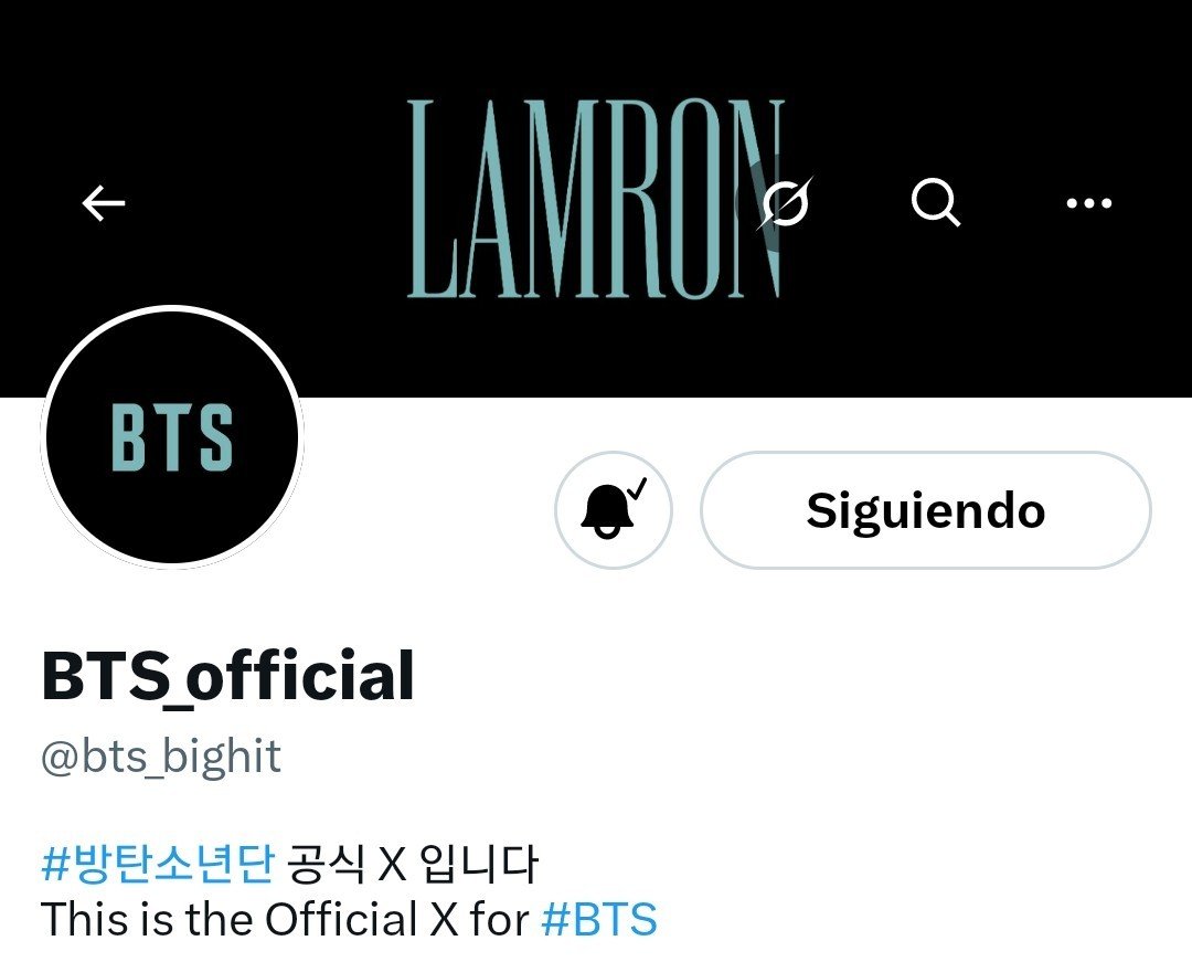 YDMM07HOBI's tweet photo. — Las cuentas de @bts_bighit y @BTS_twt han cambiado sus layouts en X 👀💜 https://t.co/pE55XTLcH6