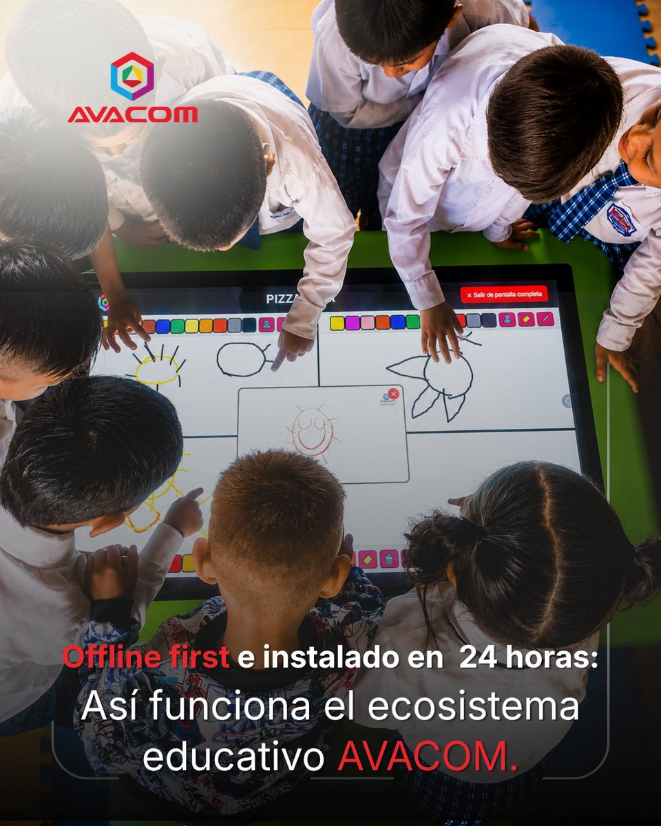 avacomworld's tweet photo. El ecosistema educativo de AVACOM es Offline First, es decir que no depende de conexión a internet para funcionar, además, se instala y es funcional en menos de 24 horas.   
¡Contáctanos y agenda tu demo!   
Todo es posible!
  #EdTech #OfflineFirst https://t.co/lQuj6Pvep5