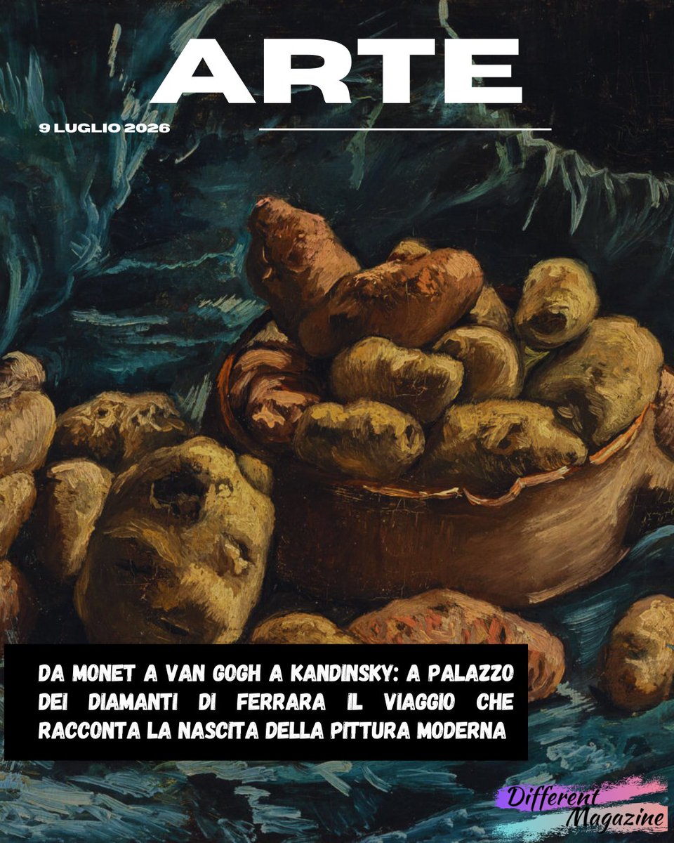 Different__Mag's tweet photo. Da Monet a Van Gogh a Kandinsky: a Palazzo dei Diamanti di Ferrara il viaggio che racconta la nascita della pittura moderna
⏭️ https://t.co/dB3zyLiVWe https://t.co/db8zqbApuq