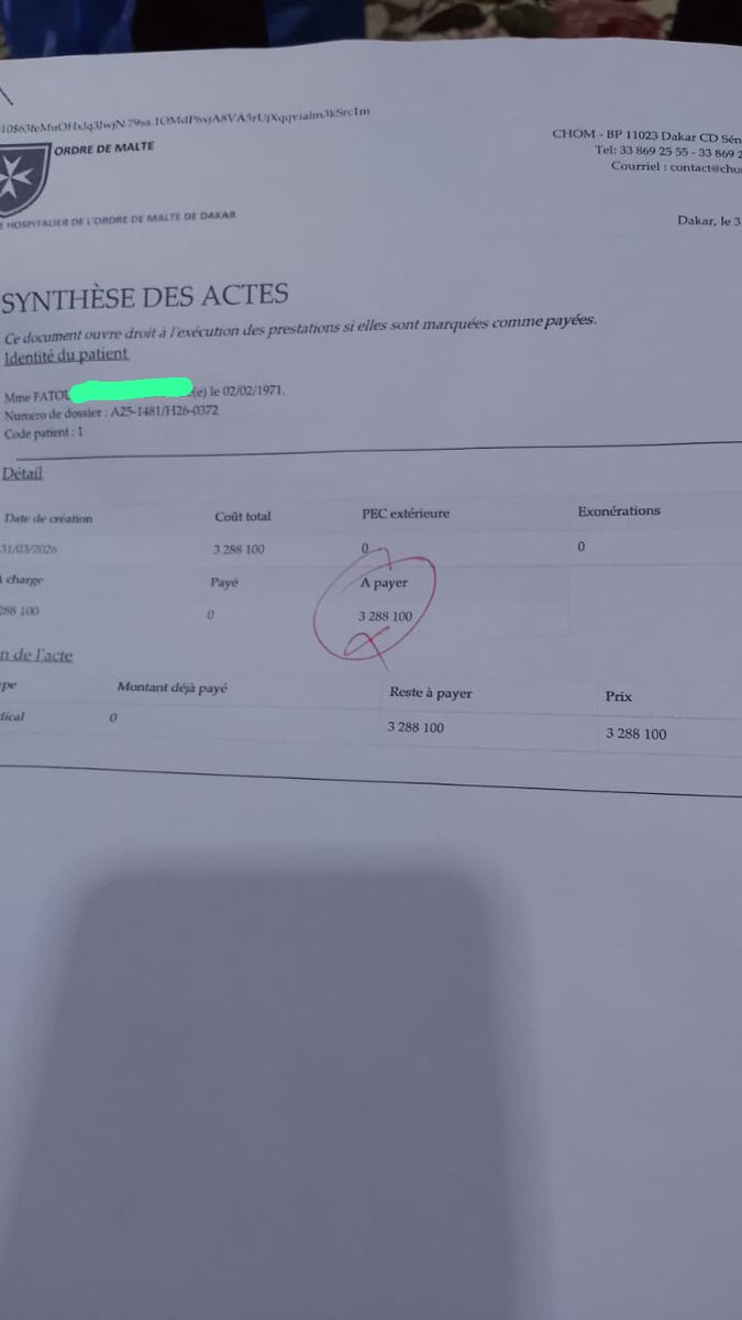 ___P_S__'s tweet photo. Sooo guys another case here
Il s'agit d'un chauffeur de Yango dont la maman doit subir une intervention chirurgicale. Le montant total de est de 3 288 100. Il fait de son mieux, et il lui manque 1M actu. Il est à bout et ne sait plus comment faire. 
Won't ask you for a whole million but if we can have half of it, could be great.
cc: @Mamzellescamm 
Wave/OM: 768359223
Papa Mamadou Sakho 
For mor info you can dm Scam here (This is not a scam sjsjsj)