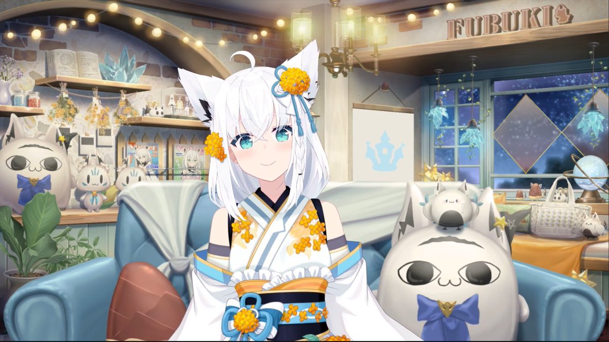 ライブ衣装もホロドリ衣装も そして激辛を欲しているフブちゃんも