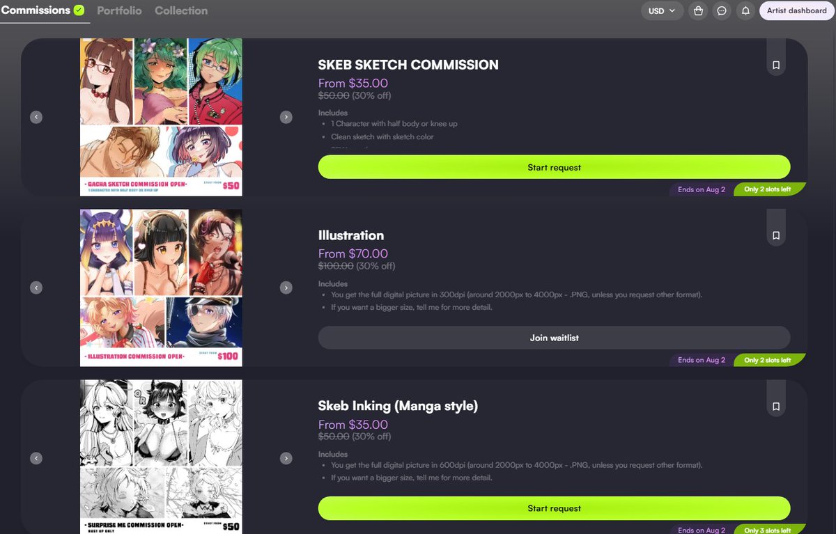 LenPinky273's tweet photo. Hi everyone! My commission is sale off 30% in this month✨
Help me reach verification🥺 just one more quest! Let's gooo
 If you're interested in commissioning me, feel free to drop by. Your support is truly appreciated!

Link in the cmt😊
#vgen #VGenComm https://t.co/B83e6mvecK