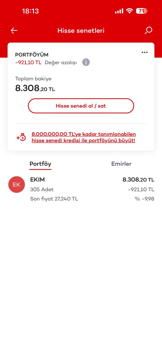 acemi_kriptocu_'s tweet photo. Sen git halka arzdan hisse al, şirkete 6 gün boyunca paranı işettir, şirket senin parandan para kazansın, halka arzdan aldığın hisse işleme başlasın, ilk günden taban olsun. Zarar et.
Söyleyeceklerim bu kadar.
#ekim  #halkarz @spkgovtr  #spk @solakoglu @halkaarzrehberi @ArzHaber https://t.co/fn3bW7FlYU