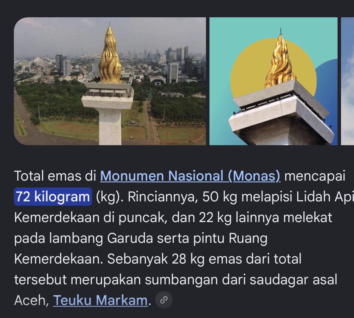 AymanAlatas's tweet photo. Fun fact emas monas 72 Kg https://t.co/lP9AkdsgfZ