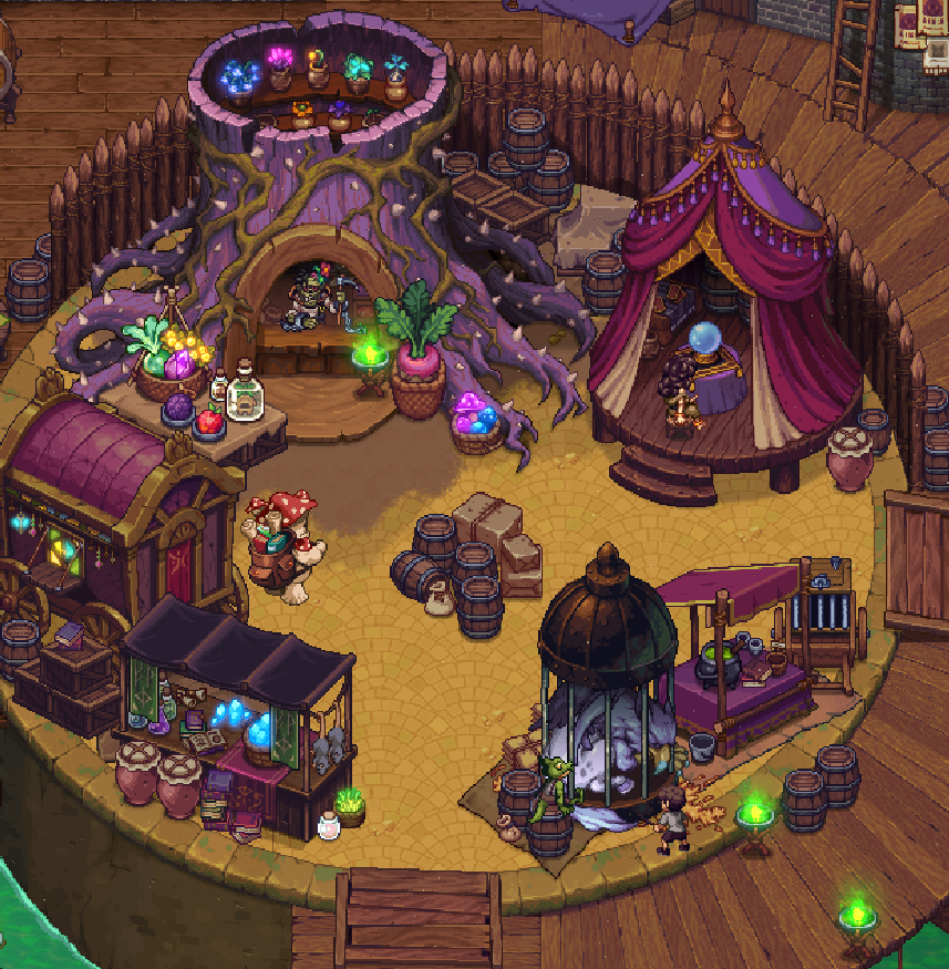 TravRestGame's tweet photo. Another place from the magic city update 🧙‍♂️!

#TravellersRest 🍻 https://t.co/sErtp4FIQr