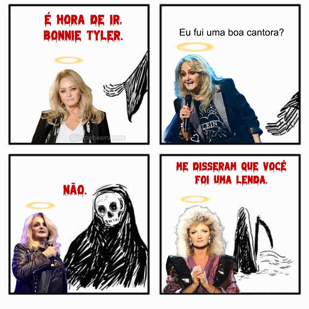 lobotosasha's tweet photo. Bonnie Tyler faleceu 
Quem nunca cantou os clássicos dela no karaoke viveu errado.
Press F por essa lenda. https://t.co/gp54GxxdNW