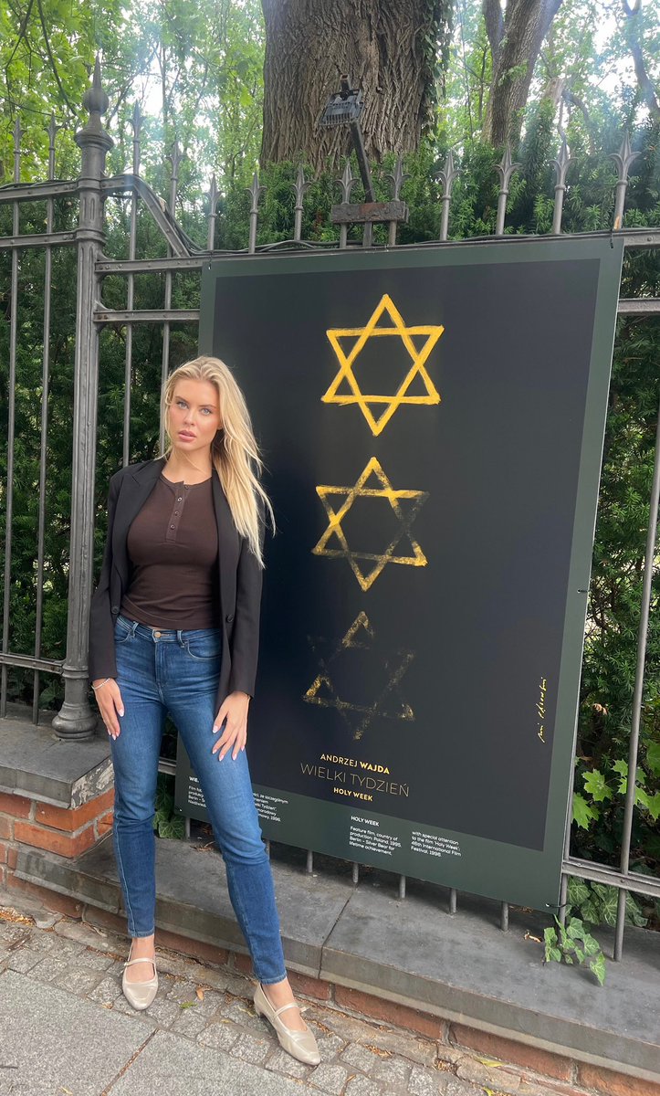 Rogowskawero's tweet photo. Poland stands with Israel.
Our history is intertwined. Poles and Jews know the cost of persecution, oppression, and the loss of freedom. We know what it means to fight for survival, dignity, and the right to exist.

The film Holy Week is a reminder of the tragic fate of Jews in German-occupied Poland during World War II—forced into hiding, hunted, and living every day in fear.

History teaches us that freedom is never guaranteed. It must be defended.

Our shared past binds us. Our shared values guide us. Courage, resilience, and the defense of freedom will always matter.