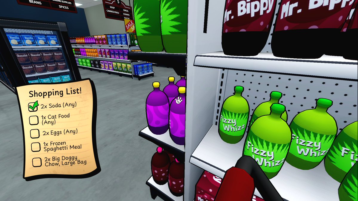 Supermarket Crashout - Red Nebula Studios Games tweet media