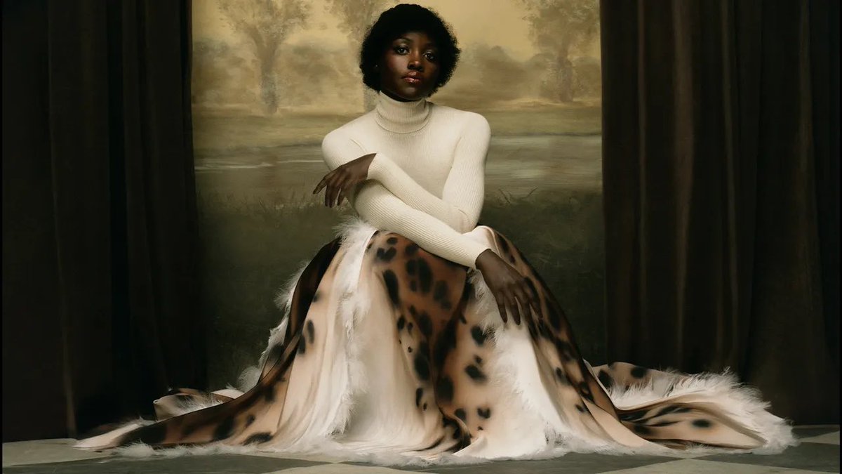 saintdemie's tweet photo. lupita nyong’o by kenny germé for who what wear ⋆ https://t.co/jl0VfWzXrt