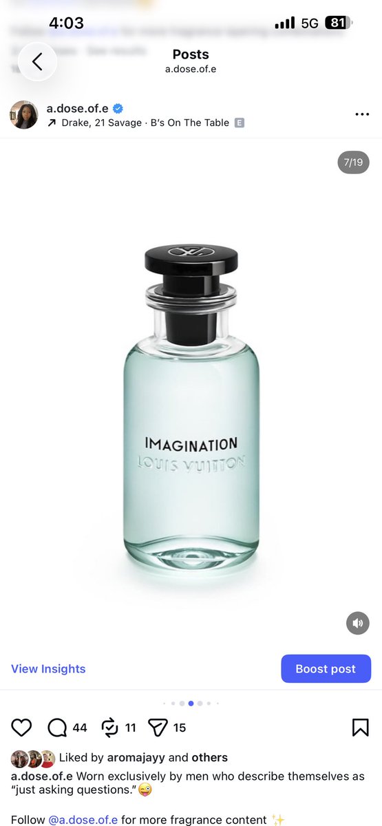 Fragrance Queen tweet media
