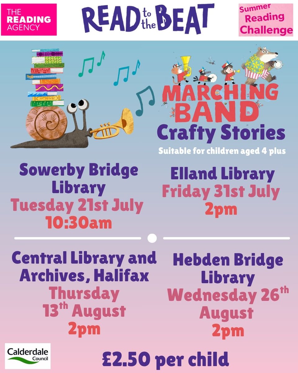 Calderdale Libraries tweet media