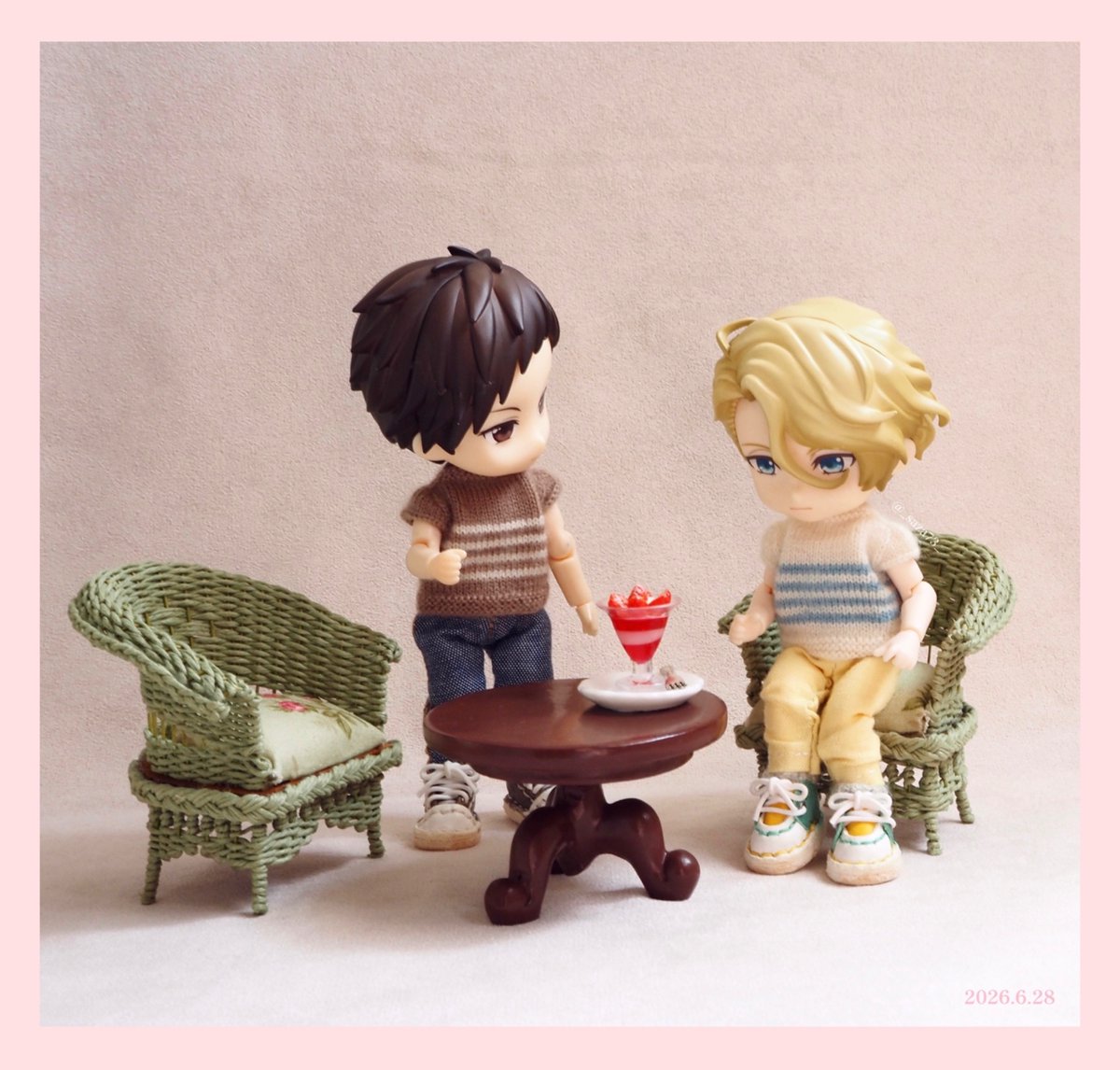 _saza73_'s tweet photo. 💎宝石商りちゃーど氏の💎
　　　🍓暑気払い🍓

…は、中田謹製ストロベリーパフェ。🐶いろいろ考えてみたけどやっぱりお前にはこれだろ？さすがにあのお店と同じとはいかないだろうけど、まぁ、食べてみてくれ😉✨

#うちのねんりちゃさん https://t.co/ZIDybtdOHf