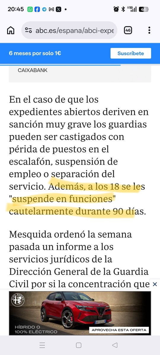 augc_juridico's tweet photo. 📖 Un repaso a la hemeroteca y la doble moral del @PSOE:
❌ Cuando los agentes de base piden derechos: Suspensión cautelar fulminante (manifestación plaza mayor)
❌ Cuando los problemas salpican al DAO silencio absoluto y protección desde Defensa.
La ley  es igual para todos? https://t.co/8LHRZSw02l