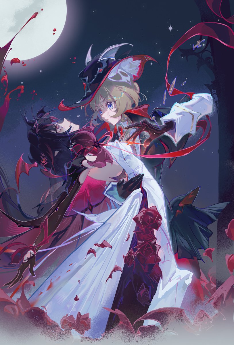 Furioso2201's tweet photo. #Genshin #Columbina #sandrone #commission https://t.co/JGnDrECzFN